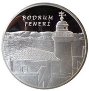 20 Lira Bodrum Lighthouse, Turkey, 2019 reverse image