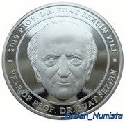 20 Lira Year of Prof. Dr. Fuat Sezgin, Turkey, 2019 reverse image