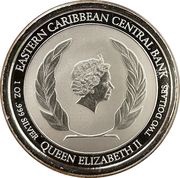 2 Dollars - Elizabeth II Frigatebird obverse image