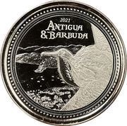 2 Dollars - Elizabeth II Frigatebird reverse image