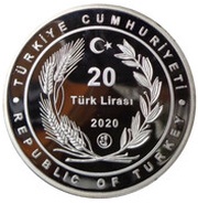 20 Lira Anadolu Agency obverse image