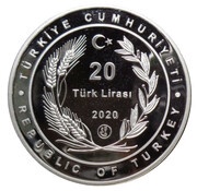 20 Lira Breath for the Future nr. 3 obverse image