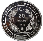 20 Lira Breath for the Future nr.1 obverse image