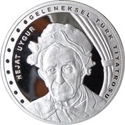 20 Lira Nejat Uygur, Turkey, 2020 reverse image