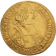 2 Ducats - Charles II of Liechtenstein-Kastelkorn obverse image