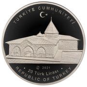 20 Lira Haji Bektash Veli obverse image