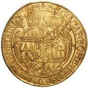 5 Ducats - Charles II of Liechtenstein-Kastelkorn, Bohemia, 1678 reverse image