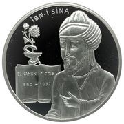 20 Lira Avicenna, Turkey, 2021 reverse image