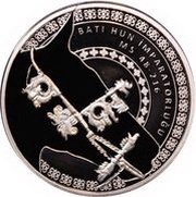 20 Lira Western Hun Empire, Turkey, 2021 reverse image