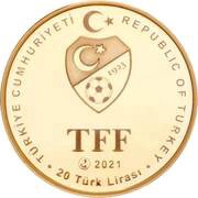 20 Lira Beşiktaş obverse image