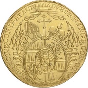 5 Ducats - Wolfgang von Schrattenbach, Bohemia, 1713-1729 reverse image