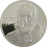 20 Lira Galileo Galilei, Turkey, 2022 reverse image