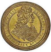 5 Ducats - Charles III Joseph of Lorraine obverse image