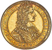 5 Ducats - Charles III Joseph of Lorraine obverse image