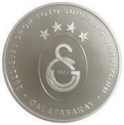 20 Lira Galatasaray, Turkey, 2023 reverse image