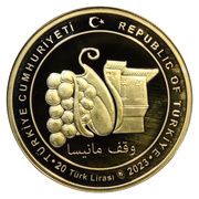 20 Lira Sultan Mosque, Manisa obverse image