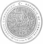 20 Lira Selim II obverse image