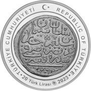 20 Lira Suleiman the Magnificent obverse image