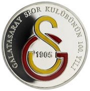 25 Yeni Lira Galatasaray Sports Club, Turkey, 2005 reverse image