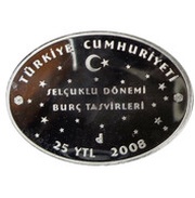 25 Yeni Lira Virgo obverse image