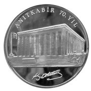35 Yeni Lira Anıtkabir Building, Turkey, 2008 reverse image
