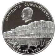 40 Yeni Lira Kabataş High School obverse image