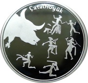 40 Yeni Lira Çatalhöyük, Turkey, 2008 reverse image