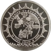 50 Lira Frederic Chopin obverse image