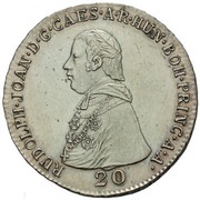 20 Kreuzers - Rudolph Johann obverse image