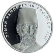 50 Lira Osman Hamdi Bey, Turkey, 2010 reverse image