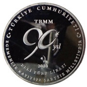 50 Lira Grand National Assembly obverse image