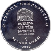 50 Türk Lirasi European Capital Of Culture obverse image