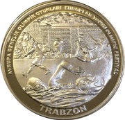 50 Lira Youth Olympic Festival, Turkey, 2011 reverse image