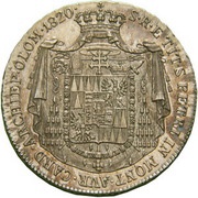 ½ Thaler - Rudolph Johann reverse image