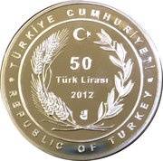 50 Lira Stray Animals obverse image