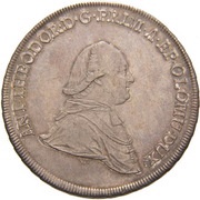 1 Thaler - Anton Theodor of Colloredo-Waldsee obverse image