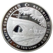 50 Lira Bursa and Edirne obverse image