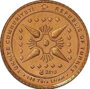 100 Lira Phrygians obverse image