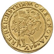 1 Ducat - Wilhelm of Rosenberg, Bohemia, 1582 reverse image