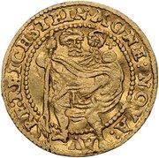 1 Ducat - Wilhelm of Rosenberg, Bohemia, 1582 reverse image