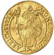 1 Ducat - Wilhelm of Rosenberg, Bohemia, 1583 reverse image