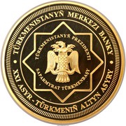 1000 Manat President's Genealogy family tree obverse image