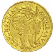 1 Ducat - Wilhelm of Rosenberg, Bohemia, 1585 reverse image