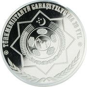 10 Manat Monument of the Constitution obverse image