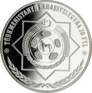 10 Manat Monument of the Constitution obverse image