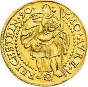 1 Ducat - Wilhelm of Rosenberg, Bohemia, 1590-1591 reverse image