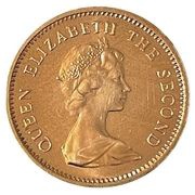 1 Cent - Elizabeth II 2nd portrait obverse image