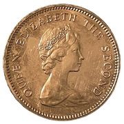2 Cents - Elizabeth II 2nd portrait obverse image