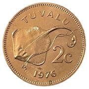 2 Cents - Elizabeth II 2nd portrait reverse image