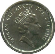 5 Cents - Elizabeth II 3rd portrait obverse image